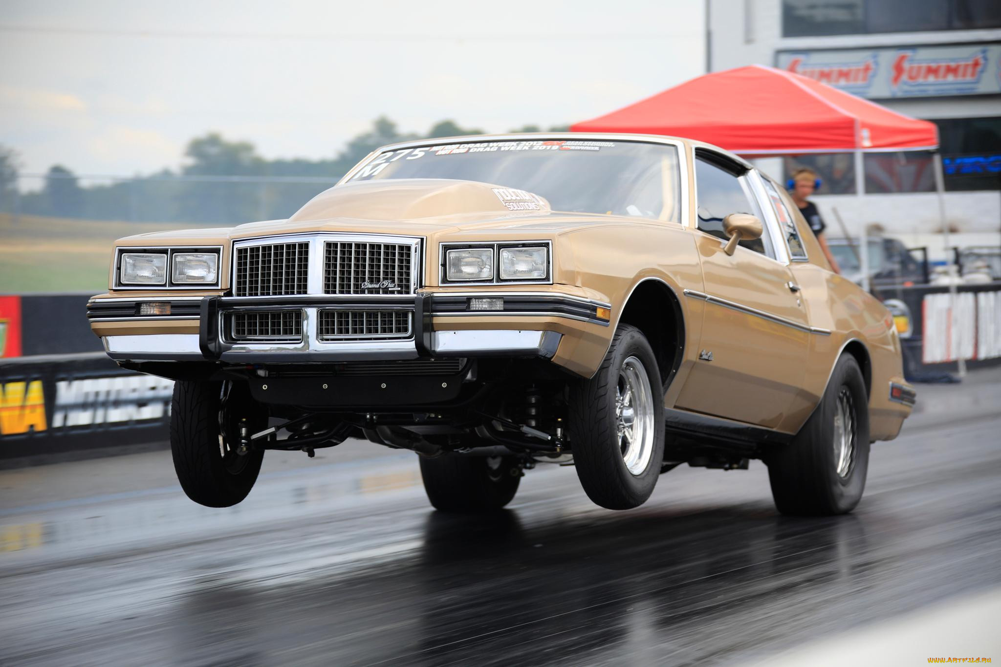 , drag racing, pontiac, grand-prix, dragster